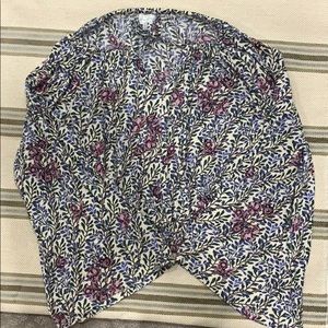 Free People XS Boho Floral Top